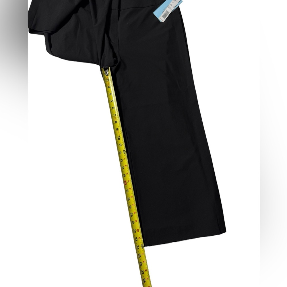 Antonio Melani Wide Leg Nars Pants Womens size 10 Midnight Black Terrance NWT - Picture 5 of 8